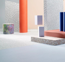 Forbo Modul'up compact material 307UP43C pastel blue nairobi фото 3 | FLOORDEALER